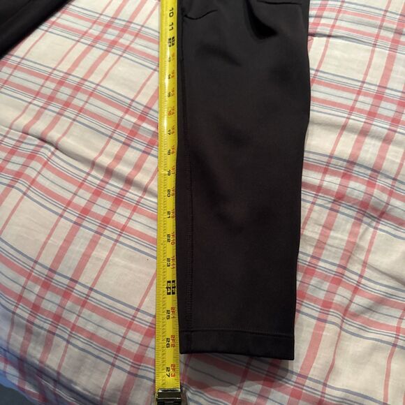 Nike Running Pants Black Dri-Fit Drawstring Zip Ankle Gym Track | Mens Small - Picture 12 of 12